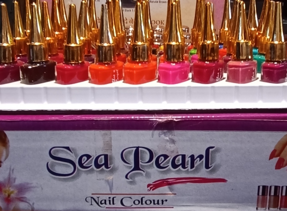 SEA PEARL NAIL POLISH, 1 BOX (24PC)MIX