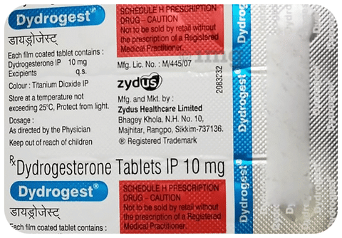 DYDROGEST TAB,(10mg)
